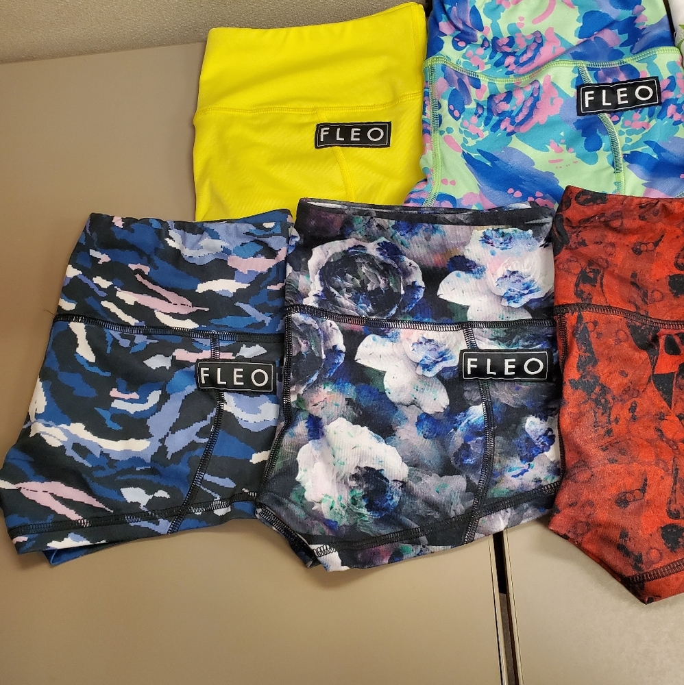 Blue Camo Fleo